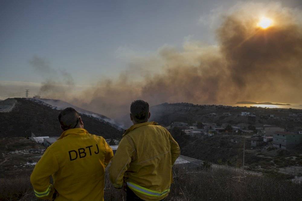 Incendios en Baja California