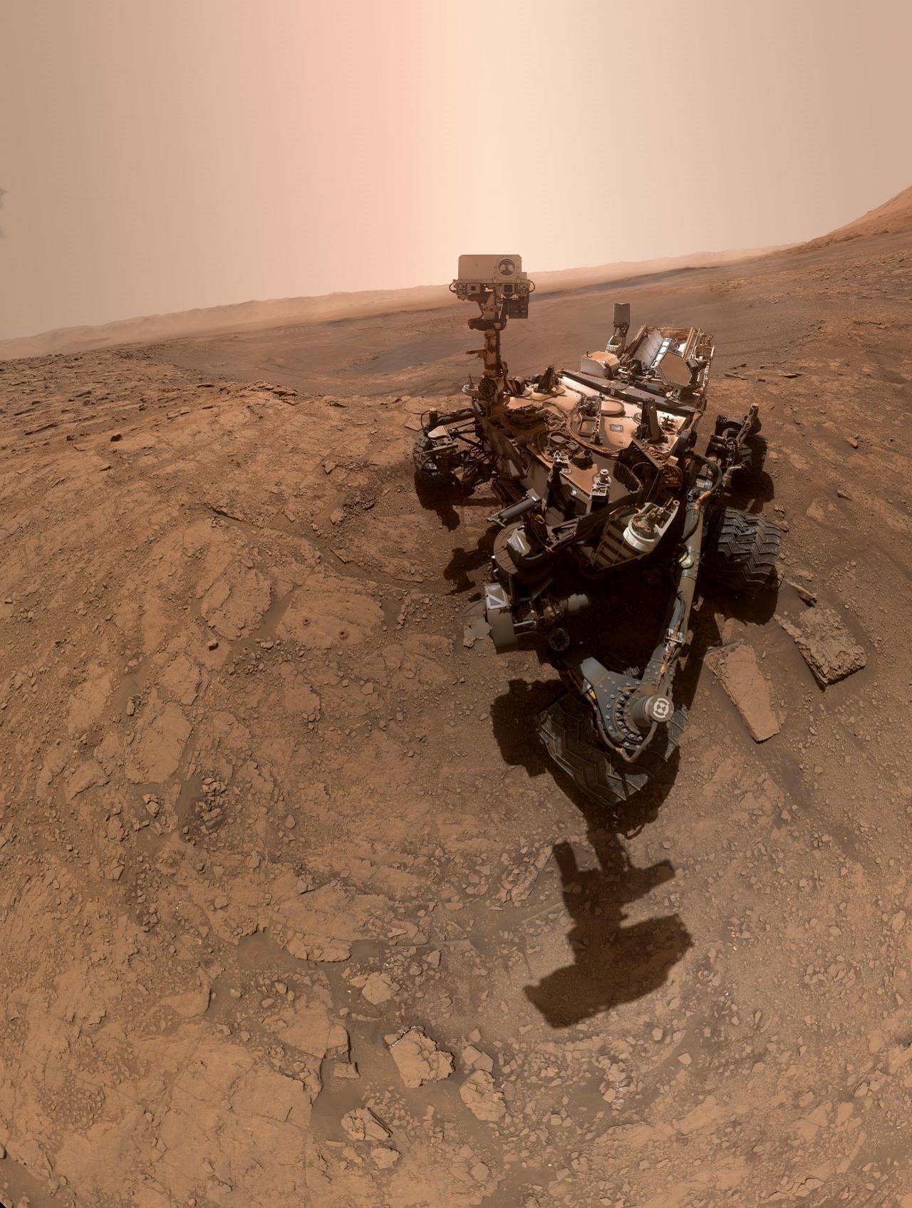 NASA: robot Curiosity comparte imagen 360º de la superficie de Marte