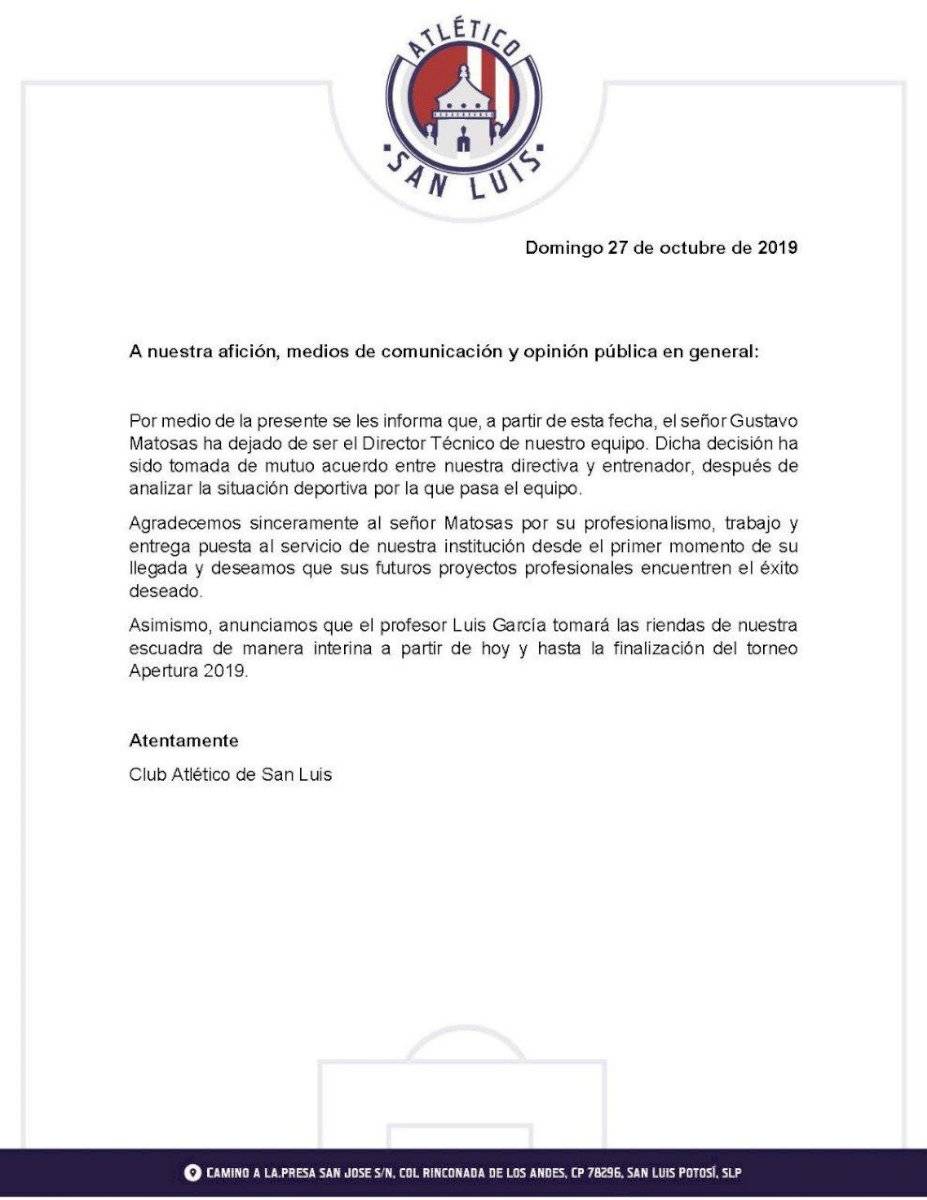 comunicado