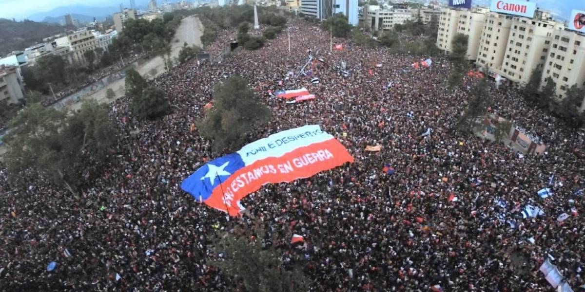 Inician llamativa campaña en Google Maps para nombrar "Plaza de la Dignidad" a Plaza Italia