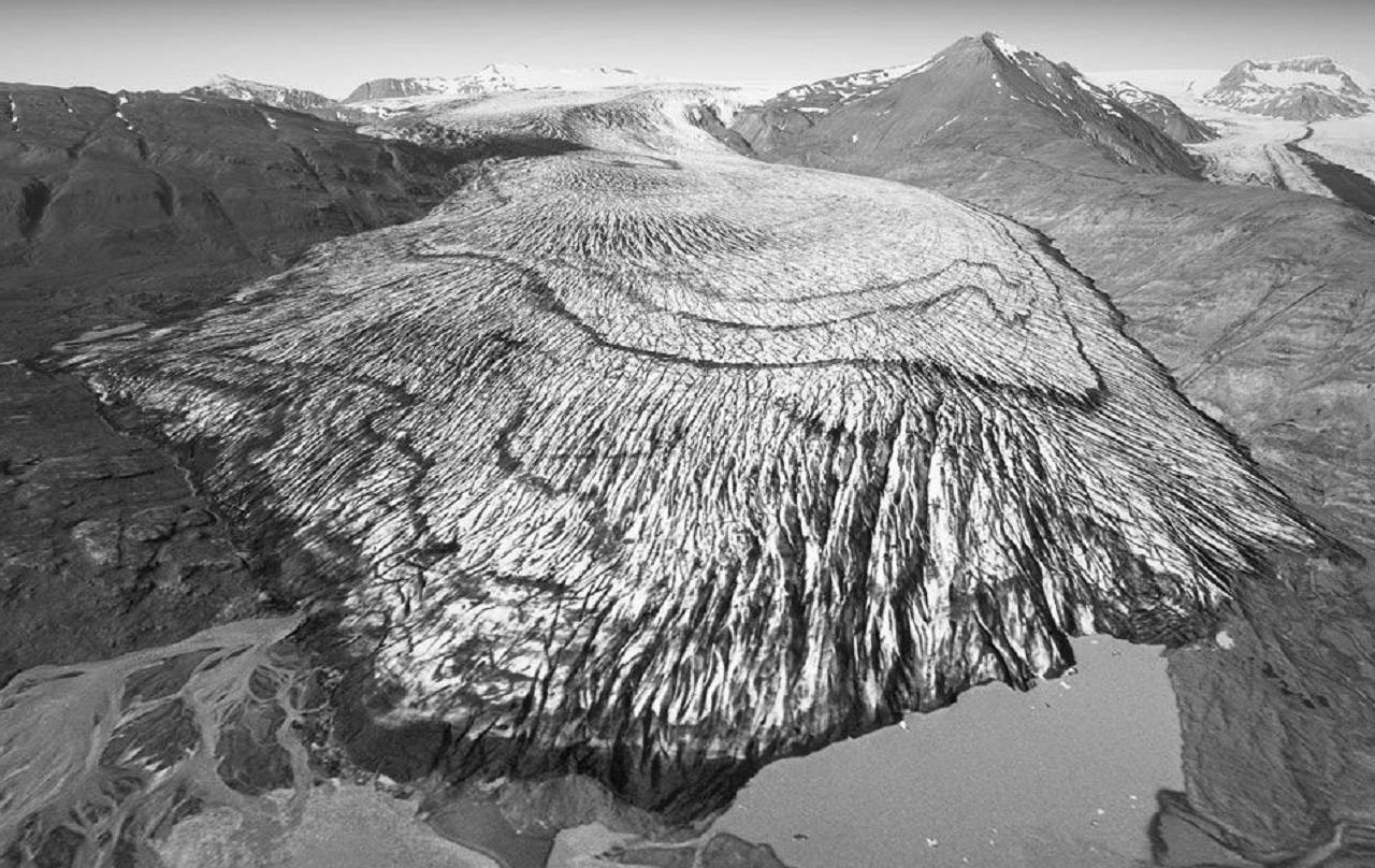 FOTOS: En 40 años el cambio climático derritió los glaciares en Islandia y estas son las pruebas