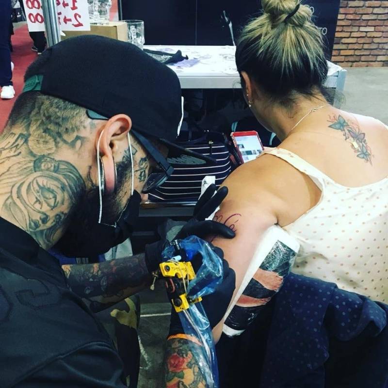 tatuador naldo contreras no tattoo week 2018
