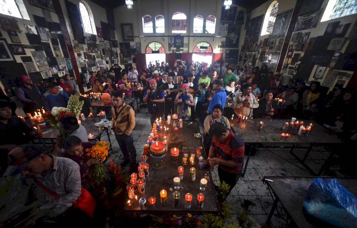 San Simón en San Andrés Itzapa AFP