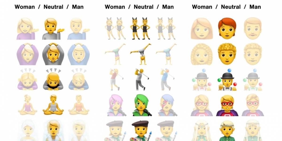 Apple se actualiza y llegan los emojis de género neutro al iOS 13.2