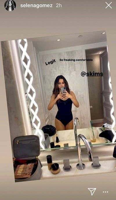 Selena Gomez aparece en sensual lencería de una Kardashian ¡Se pasó de sexy!