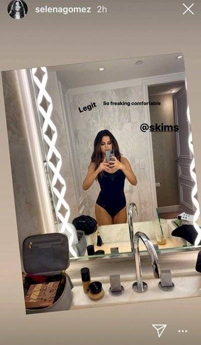 Selena Gomez aparece en sensual lencería de una Kardashian ¡Se pasó de sexy!
