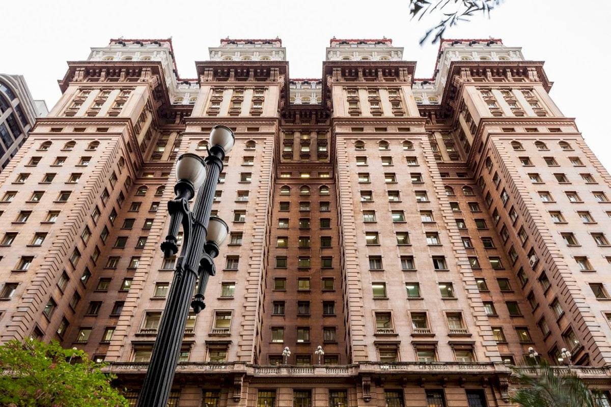 Fachada do Edifício Martinelli, em São Paulo