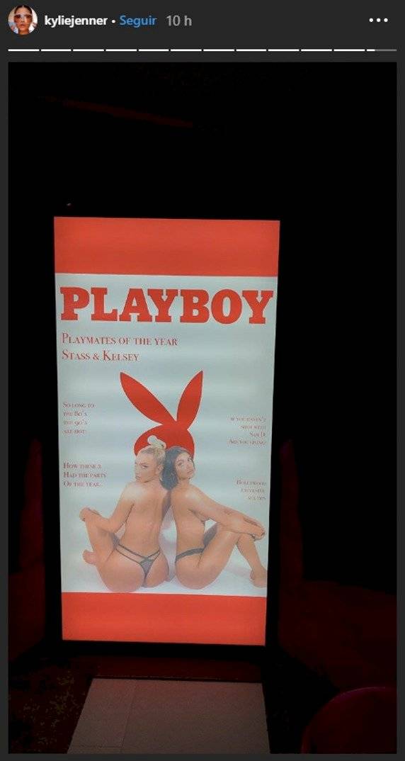 Kylie Jenner fiesta Playboy