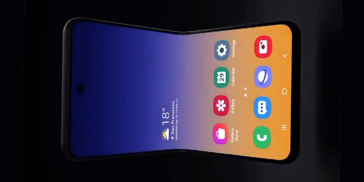 Samsung juega con nuestros sentimientos y muestra smartphone plegable vertical
