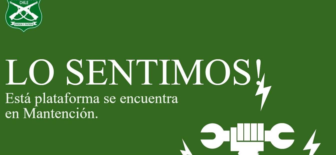 Carabineros da baja su página oficial luego de constantes hackeos a la plataforma Carabineros da baja su página oficial luego de constantes hackeos a la plataforma
