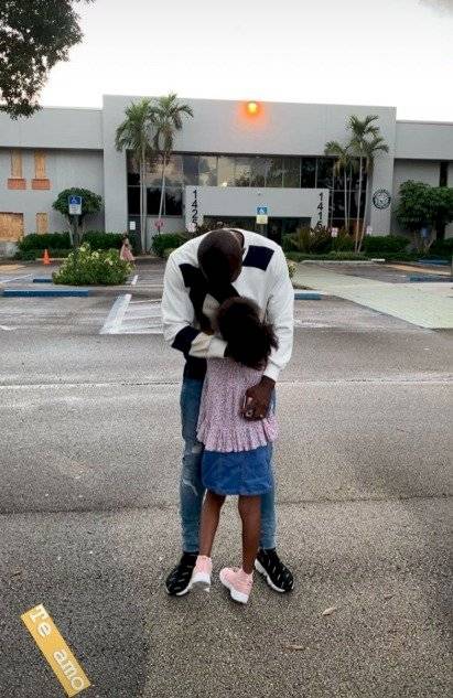 Así fue el reencuentro de Enner Valencia con su hija