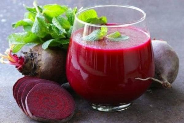 Jugos con remolacha para bajar de peso