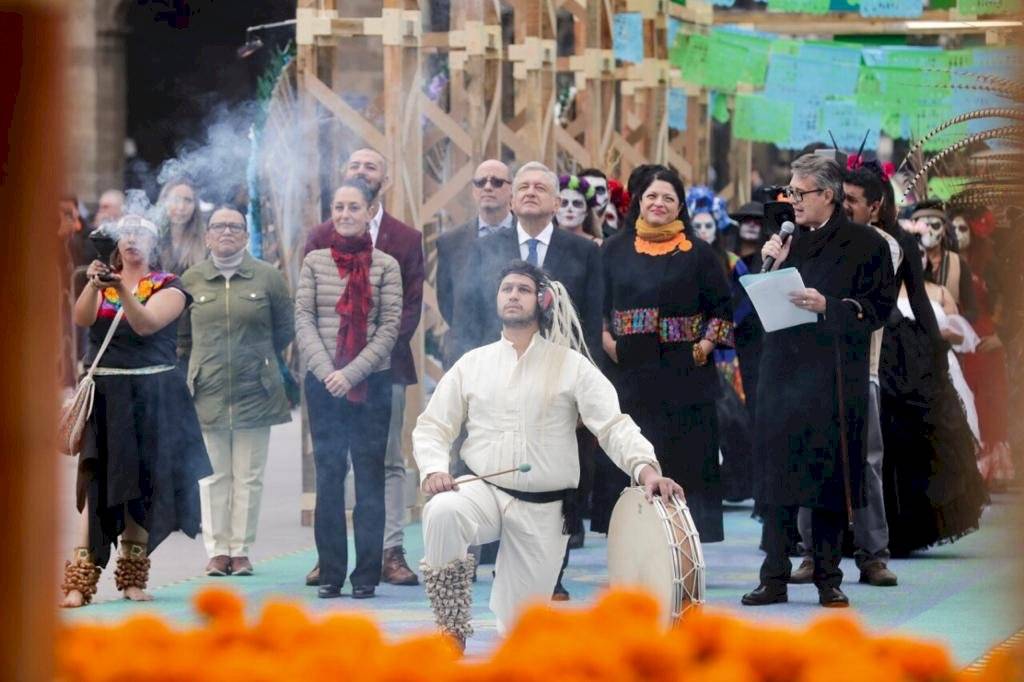 Inauguración de la Ofrenda Monumental de Día de Muertos 2019