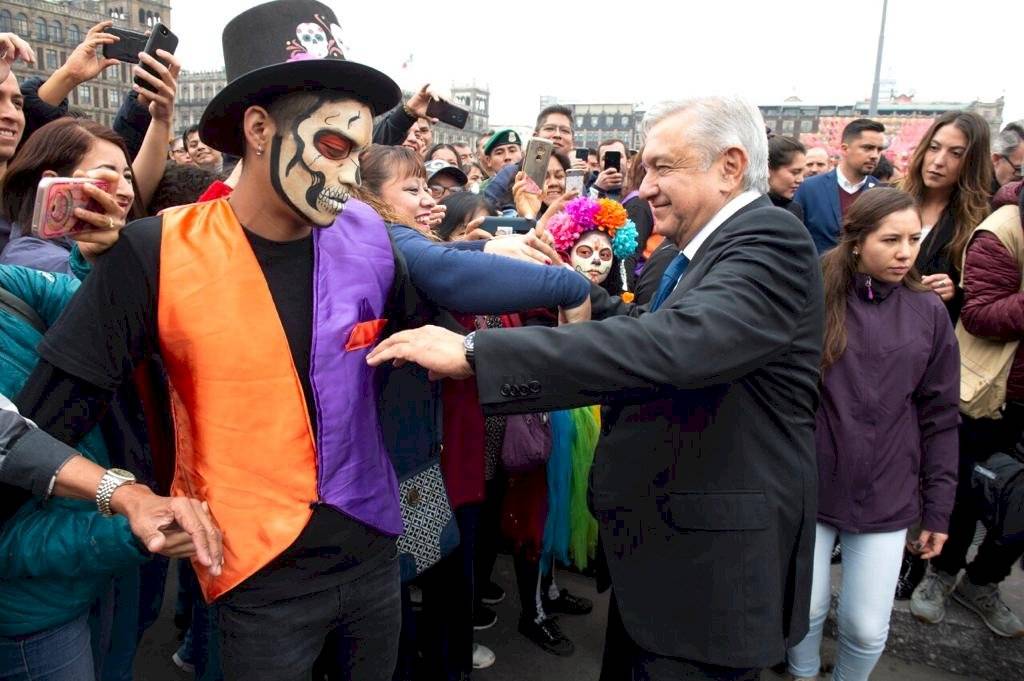 Inauguración de la Ofrenda Monumental de Día de Muertos 2019