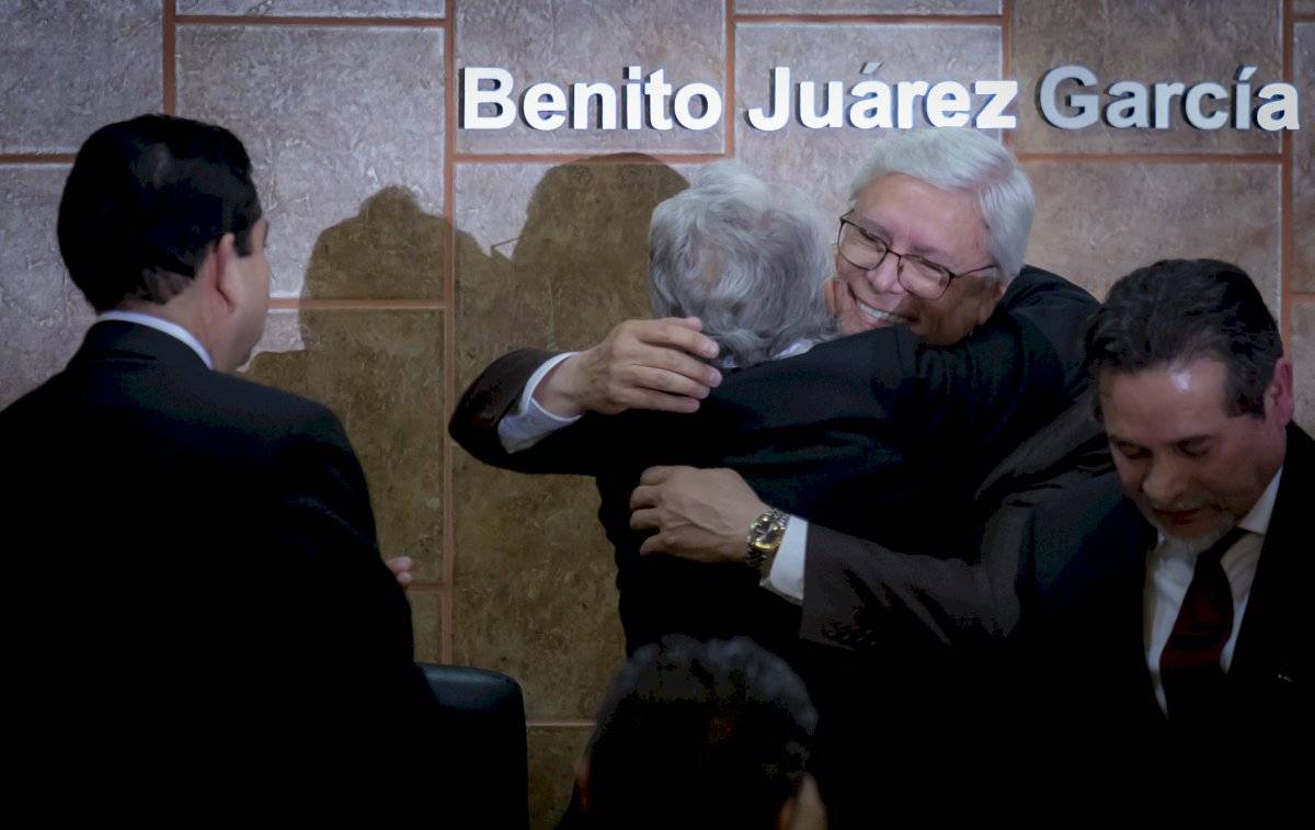 A la ceremonia asistió Olga Sánchez Cordero, secretaria de Gobernación, en representación del presidente Andrés Manuel López Obrador