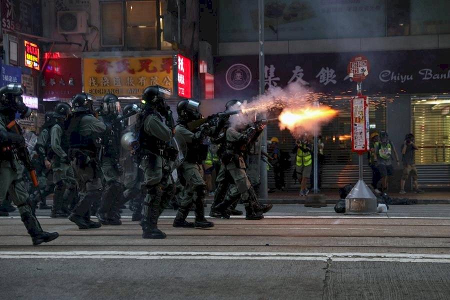 Policía Hong Kong