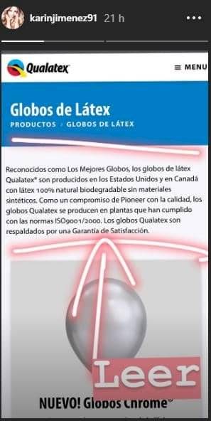 karin jimenez globos