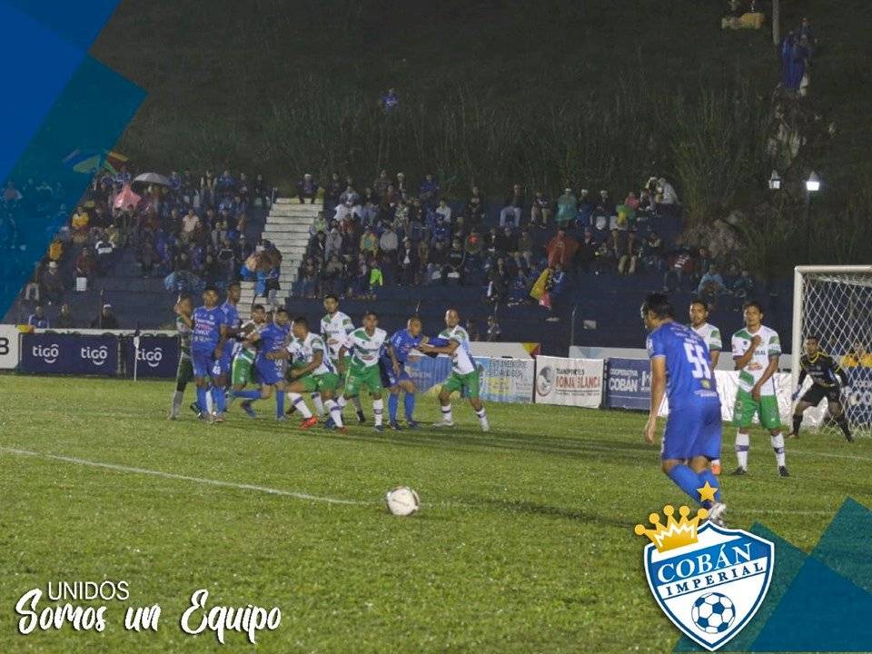 Resultado entre Cobán Imperial y Antigua GFC