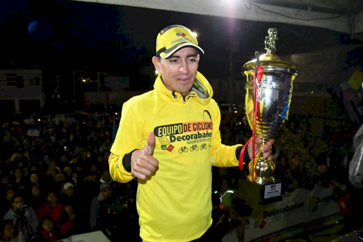 Manuel Rodas, campeón de la 59 Vuelta a Guatemala