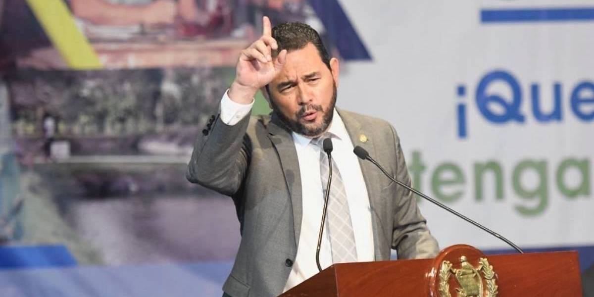 Jimmy Morales: “Muy probablemente tengo menos capital que con el que comencé mi presidencia”