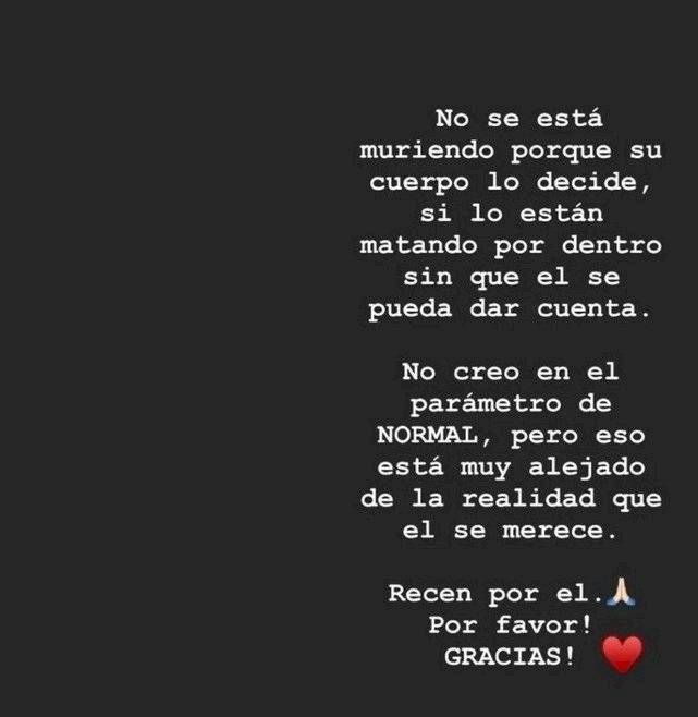 Imagen compartida por la hija de Diego Maradona