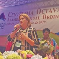 Presidenta de la AMPR no respalda aspirantes a la gobernación y exige mejor salario