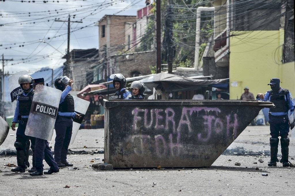 Protestas en Honduras