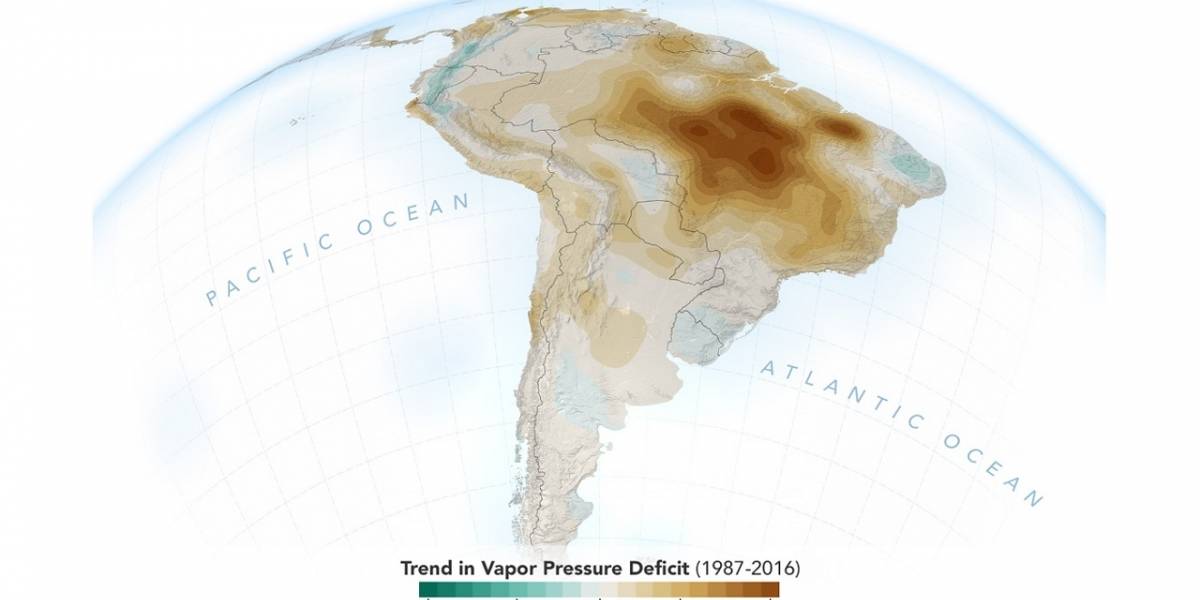El Amazonas se seca y la NASA apunta al hombre como responsable