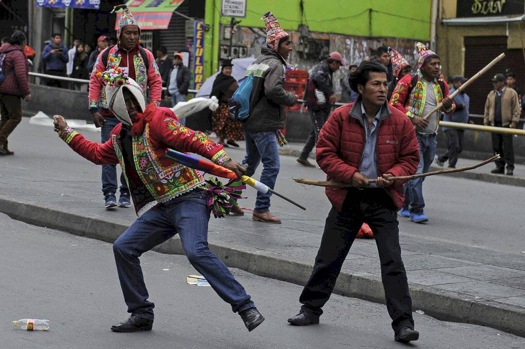 Protestas en Bolivia