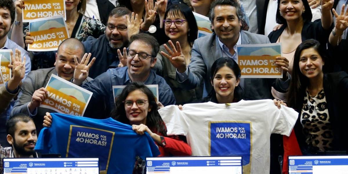 El proyecto de las "40 horas" de la jornada laboral se aprobó y pasa al Senado