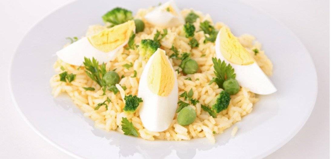 Arroz con huevo