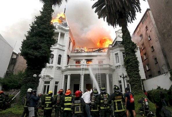 INCENDIO EN CASA PATRIMONIAL