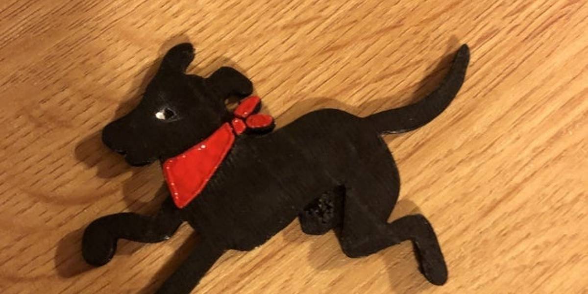 Negro Matapacos para impresión 3D: Usuario chileno creó este arte para llevar a todas partes