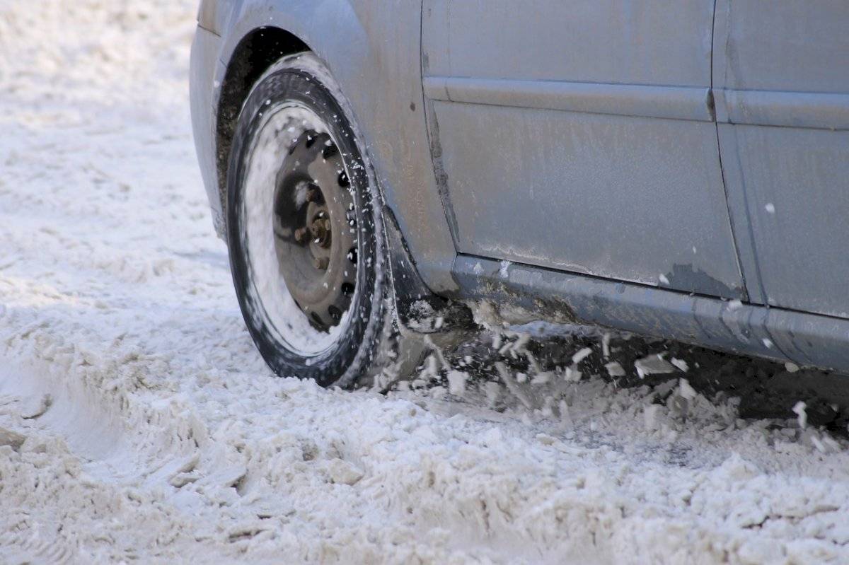 auto frío invierno