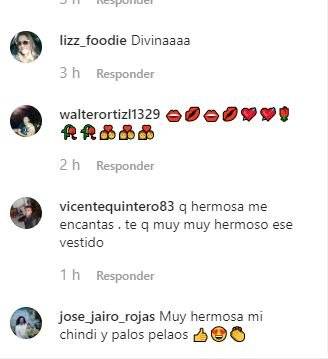 Shirly Gómez dejó sin aliento a más de uno con transparente vestido