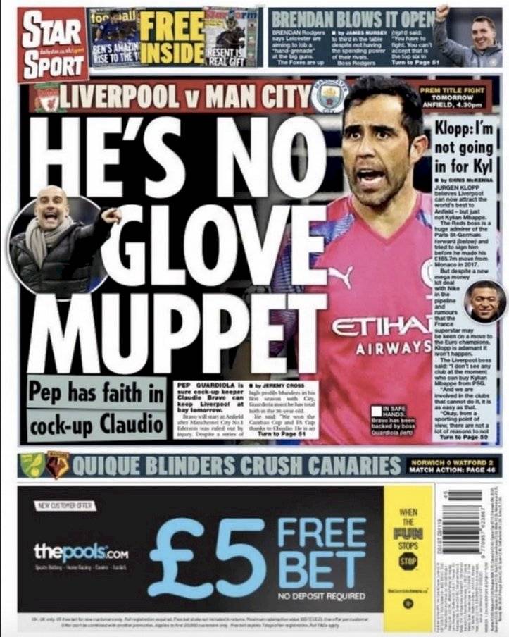 Portada Bravo Daily Star