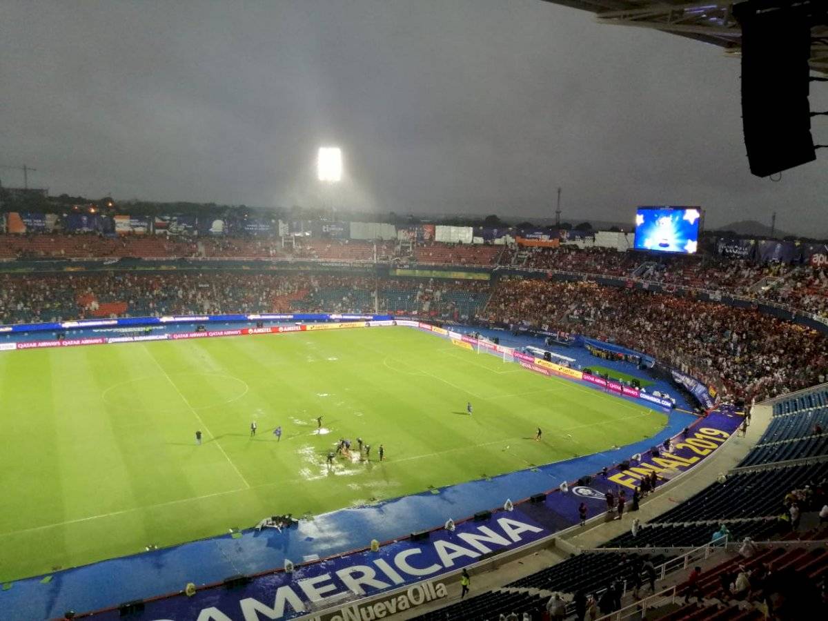 Lluvia en la Nueva Olla