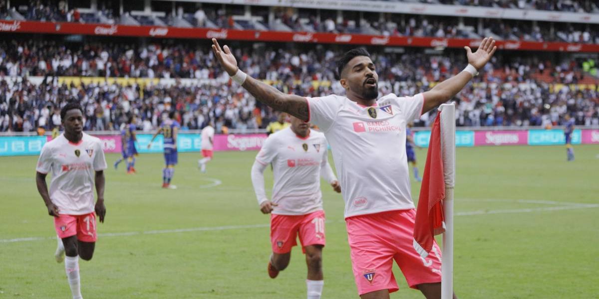 Liga de Quito golpea dos veces en la primera final Liga de Quito golpea dos veces en la primera final