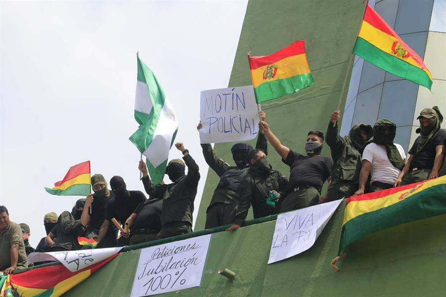 Protestas en Bolivia