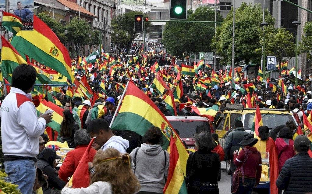 Protestas en Bolivia