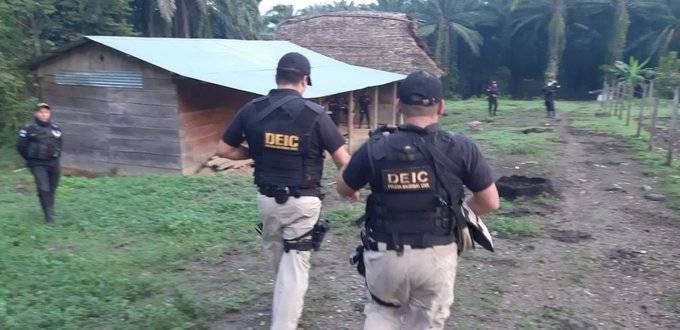 allanamientos contra narcoactividad en Izabal