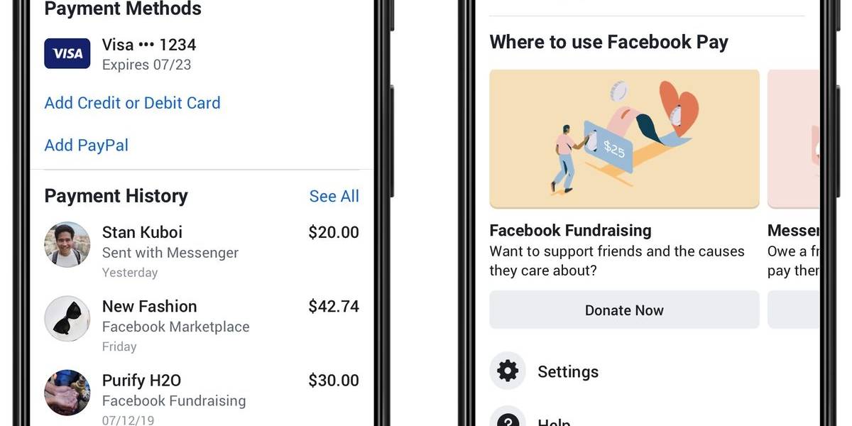 Oficial: Facebook Pay es el nuevo sistema de pago para la compañía