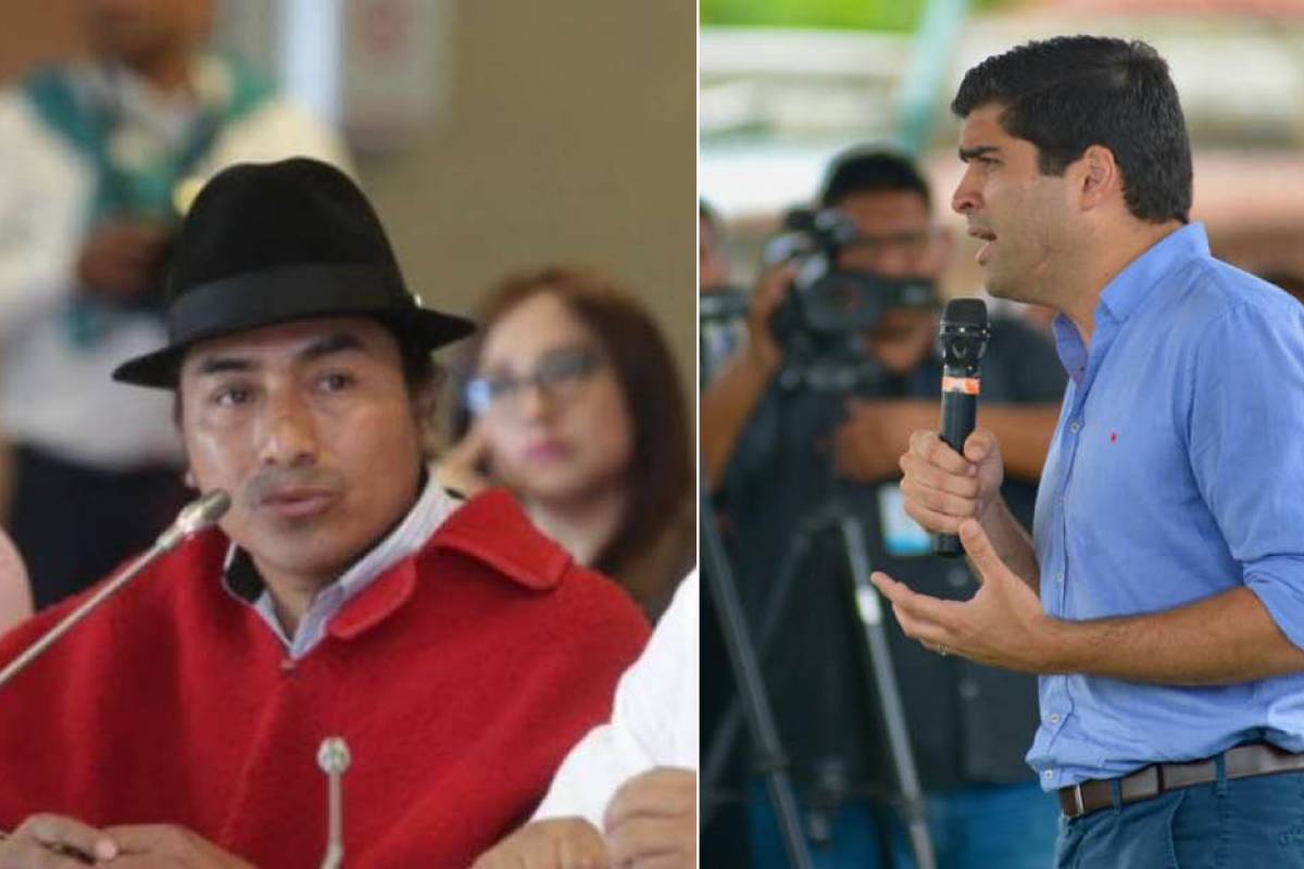 Otto Sonneholzner responde a amenazas de Leonidas Iza - Metro Ecuador