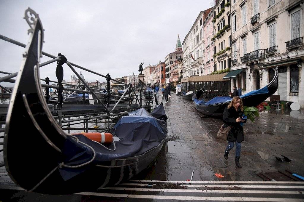 Acqua alta en Venecia