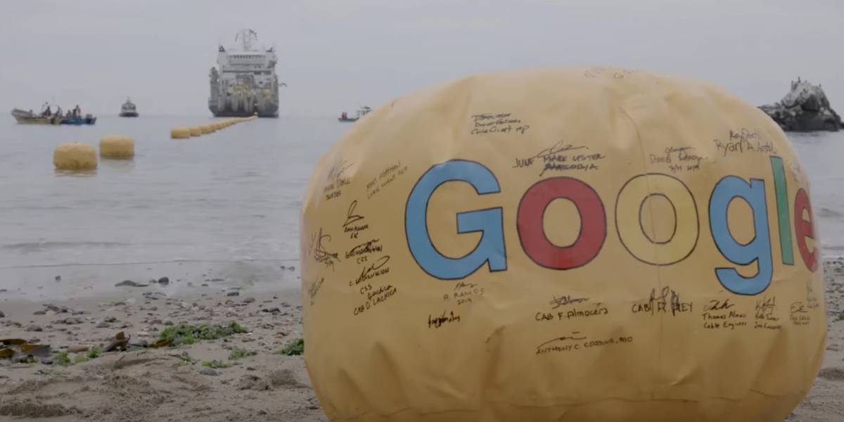 El cable Curie de Google, que une Estados Unidos con Chile ya está instalado y probado