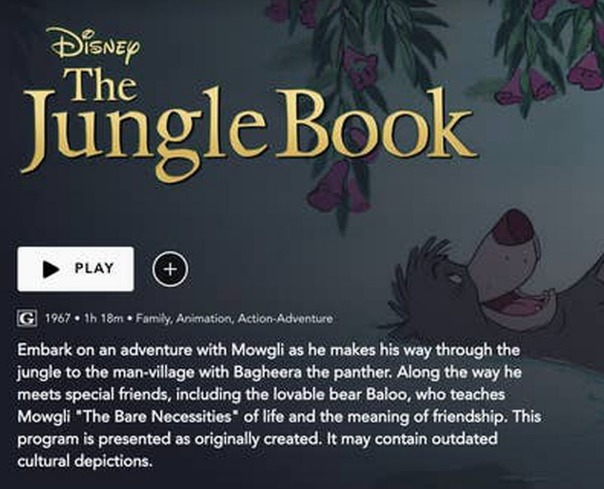 Disney coloca advertencia por ‘racismo’ en sus clásicos animados Disney coloca advertencia por ‘racismo’ en sus clásicos animados
