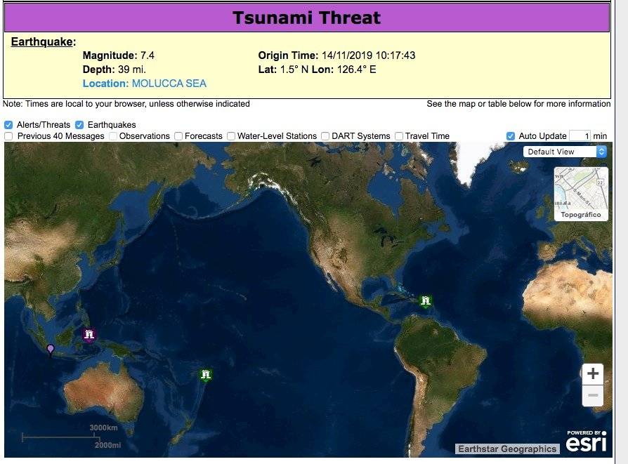 alerta de tsunami
