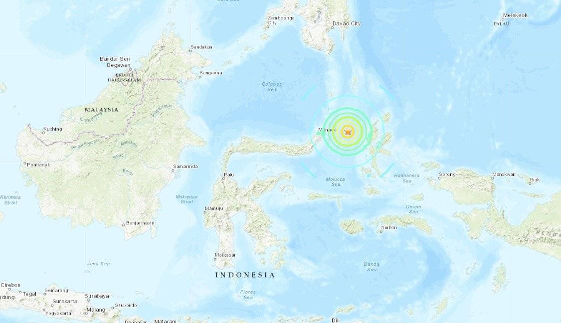 Terremoto en Indonesia
