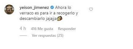 Captura de pantalla Instagram