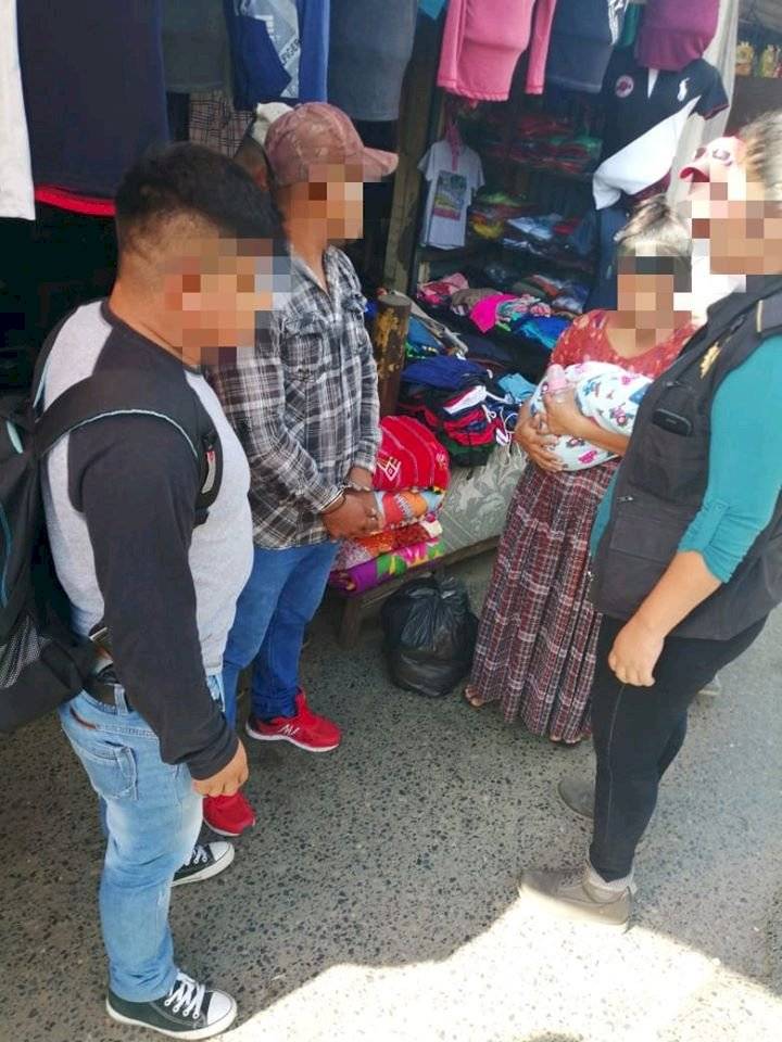Rescatan a recién nacida y capturan a presuntos secuestradores en Izabal